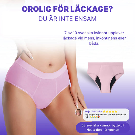 Noala Liv™ Säkert skydd för vardagsläckage - Noala