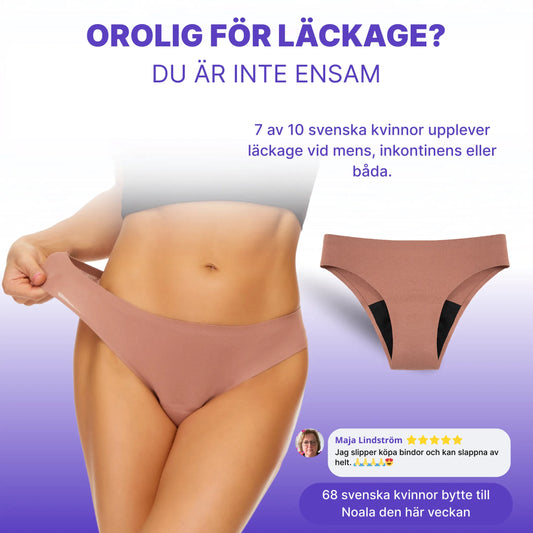 Noala Stella™ Klassisk midimodell för måttlig inkontinens - Noala