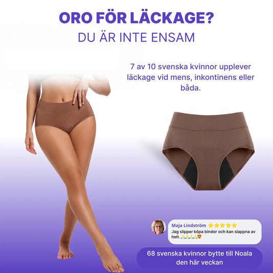 Noala Agnes™ Högmidja för måttlig inkontinens - Noala